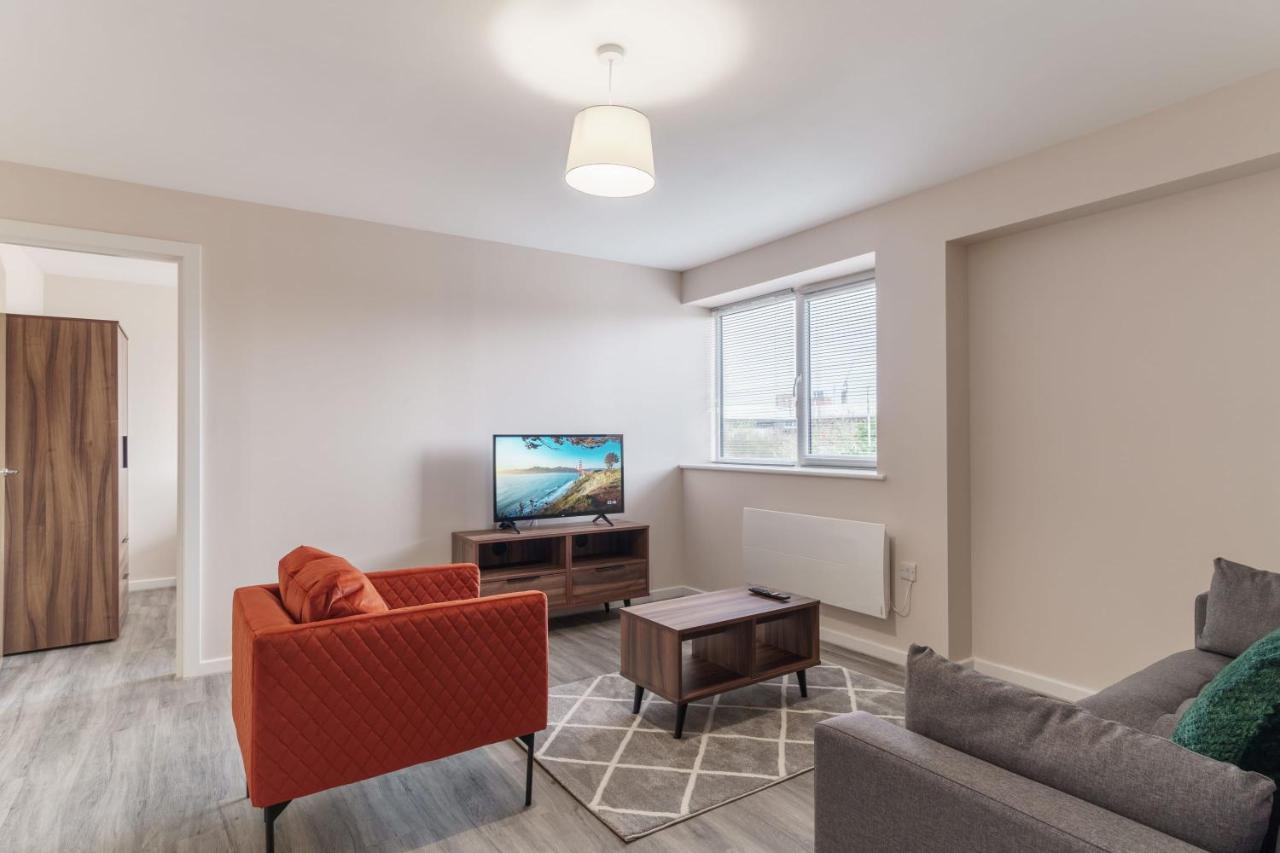 Bright 2 Bed Apartment Manchester - Sleeps 4 Exterior foto