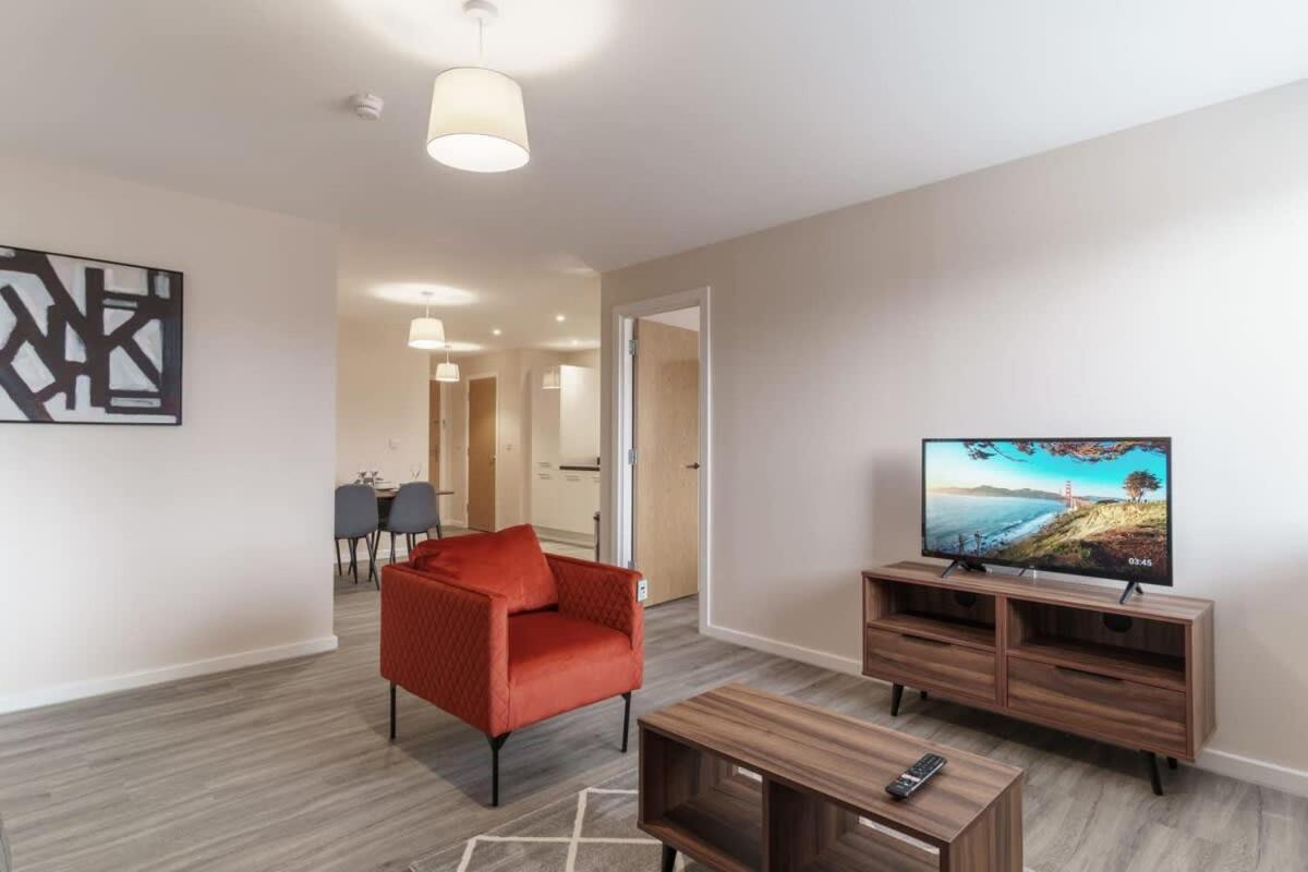 Bright 2 Bed Apartment Manchester - Sleeps 4 Exterior foto